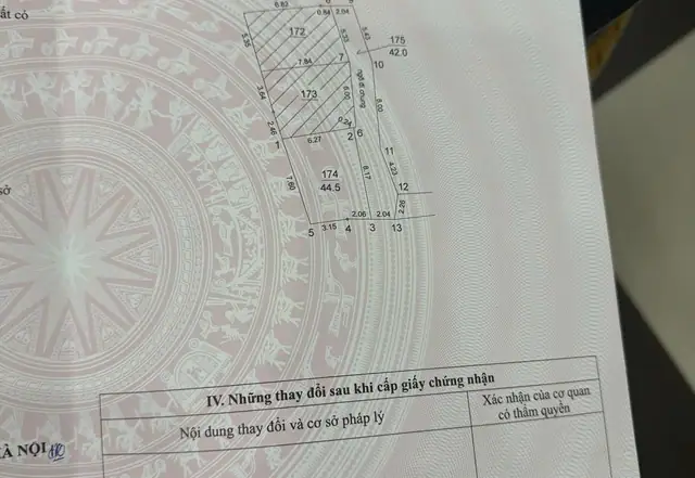 Bán đất 44 m² tại Lệ Chi