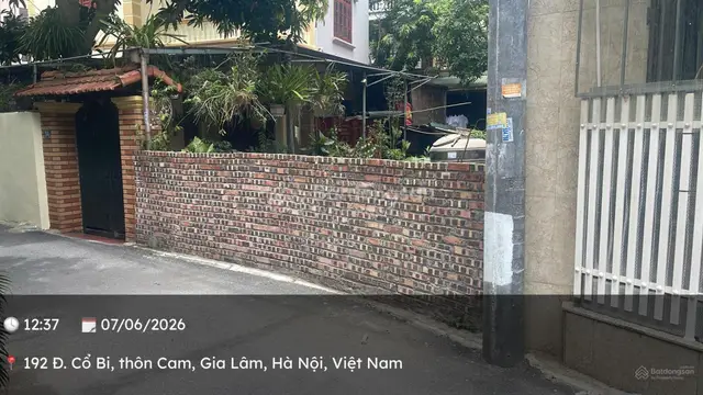 Bán đất 70 m² tại Cổ Bi