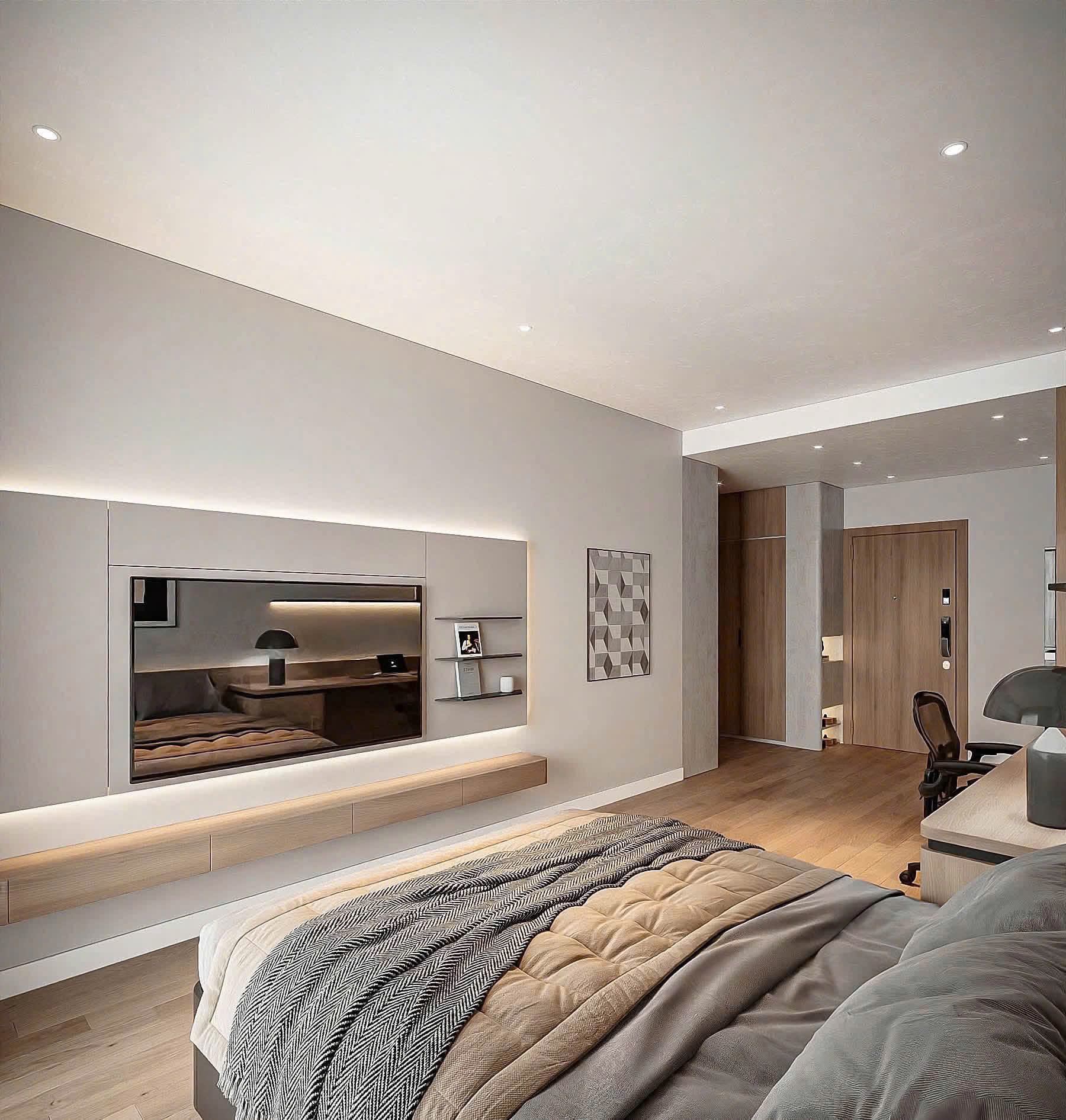 7,5 triệu/tháng – Cho thuê căn hộ Studio tòa ZR2 Vinhomes Ocean Park 30m² – đầy đủ nội thất