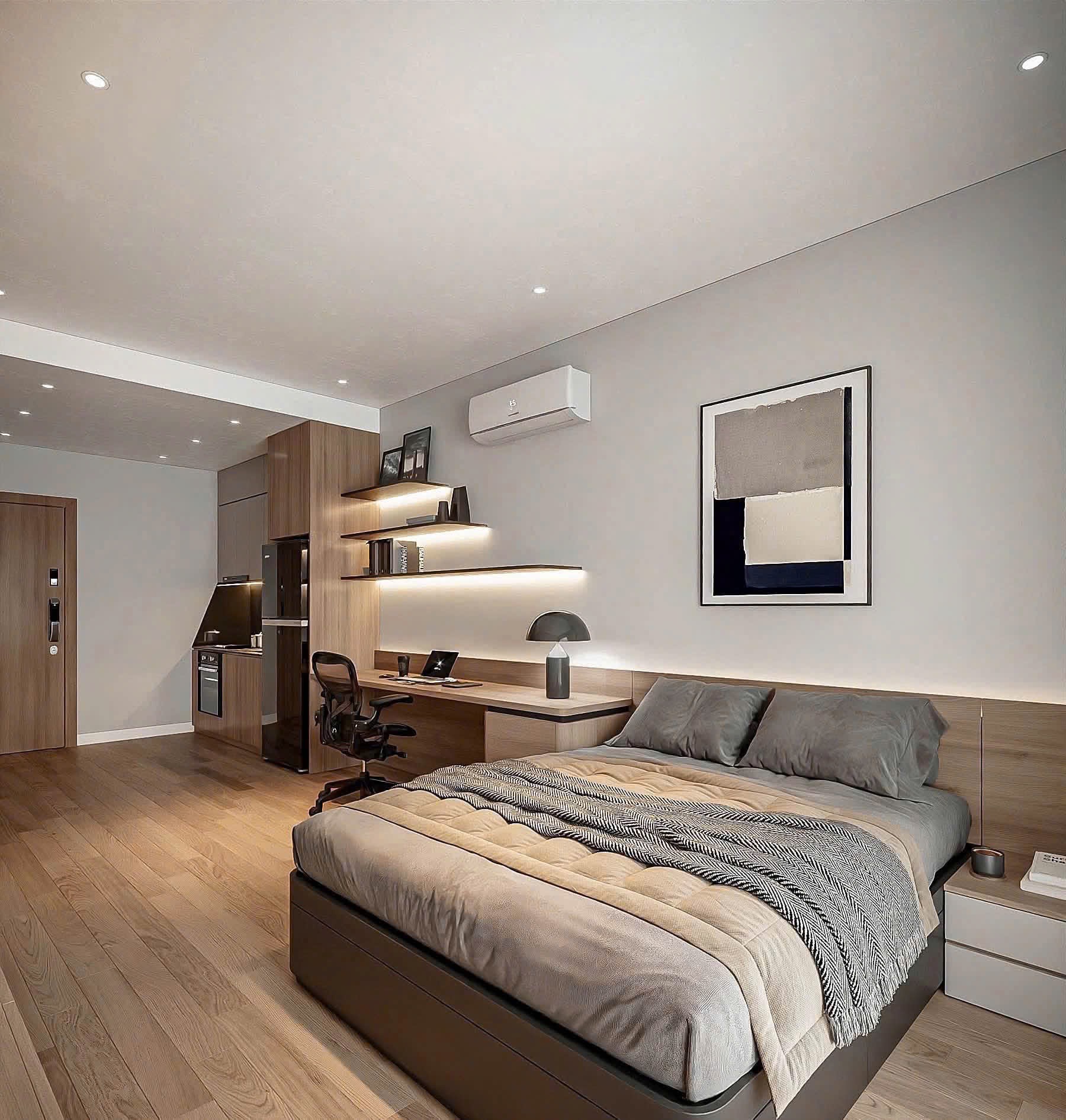 7,5 triệu/tháng – Cho thuê căn hộ Studio tòa ZR2 Vinhomes Ocean Park 30m² – đầy đủ nội thất - Ảnh 2
