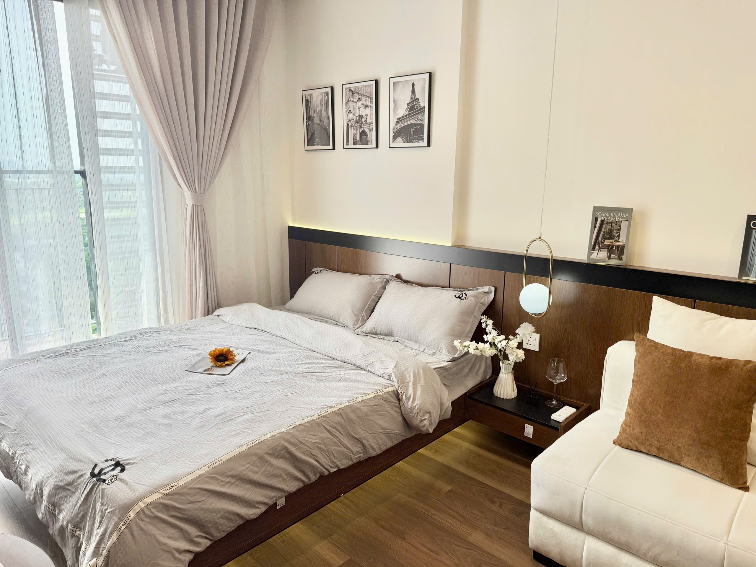 8 triệu/tháng – Cho thuê căn hộ Studio tòa ZR1 Vinhomes Ocean Park 34m² – đầy đủ nội thất