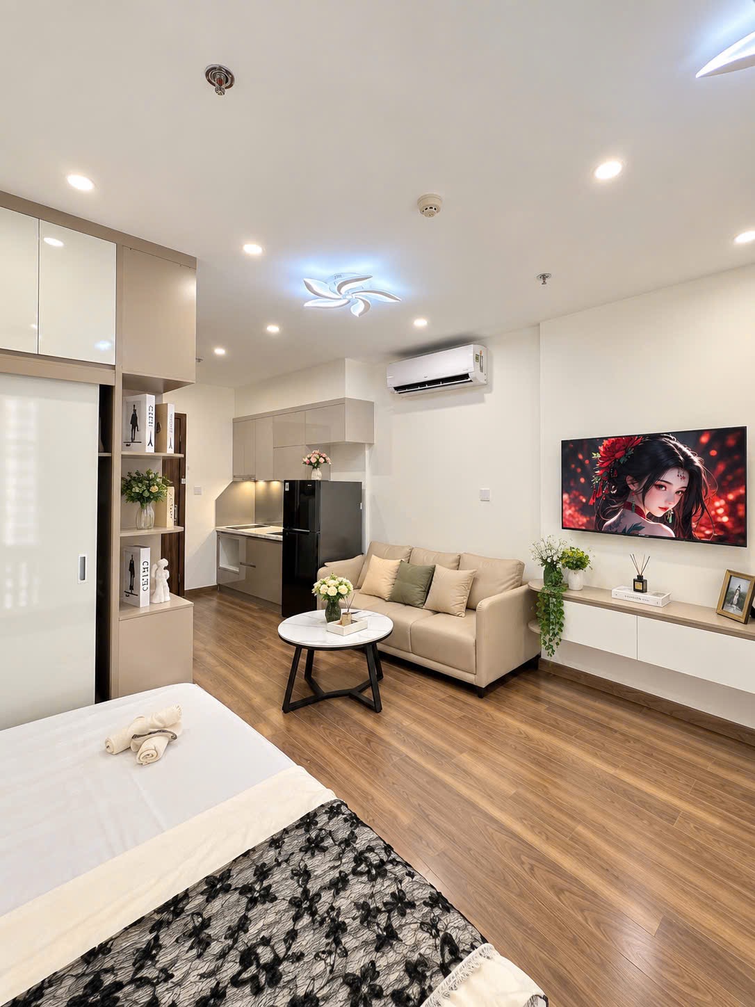 7,5 triệu/tháng – Cho thuê căn hộ Studio tòa ZR2 Vinhomes Ocean Park 35m² – đầy đủ nội thất - Ảnh 2