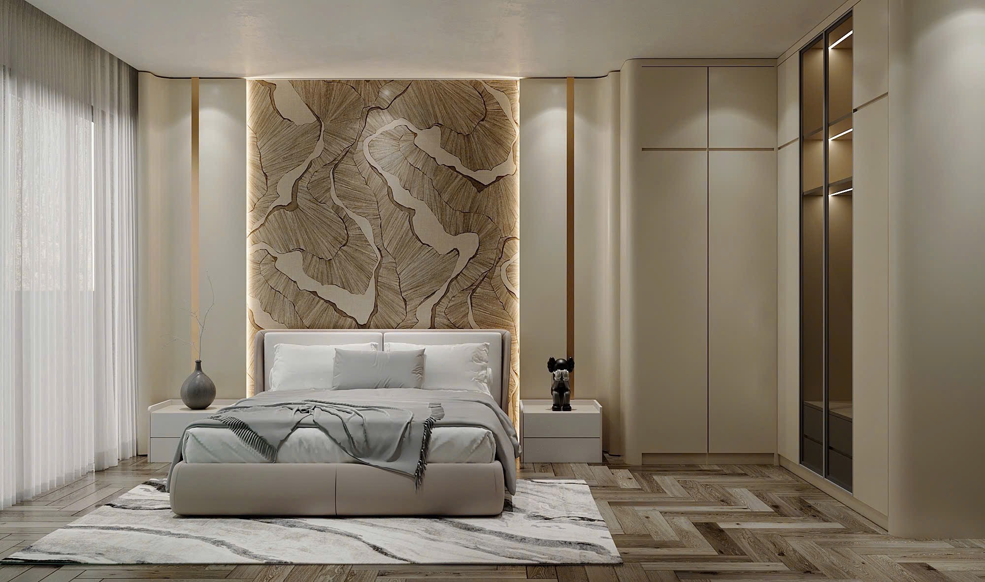 16 triệu/tháng – Cho thuê căn hộ 3PN tòa BE1 Vinhomes Ocean Park 77m² – đầy đủ nội thất - Ảnh 8
