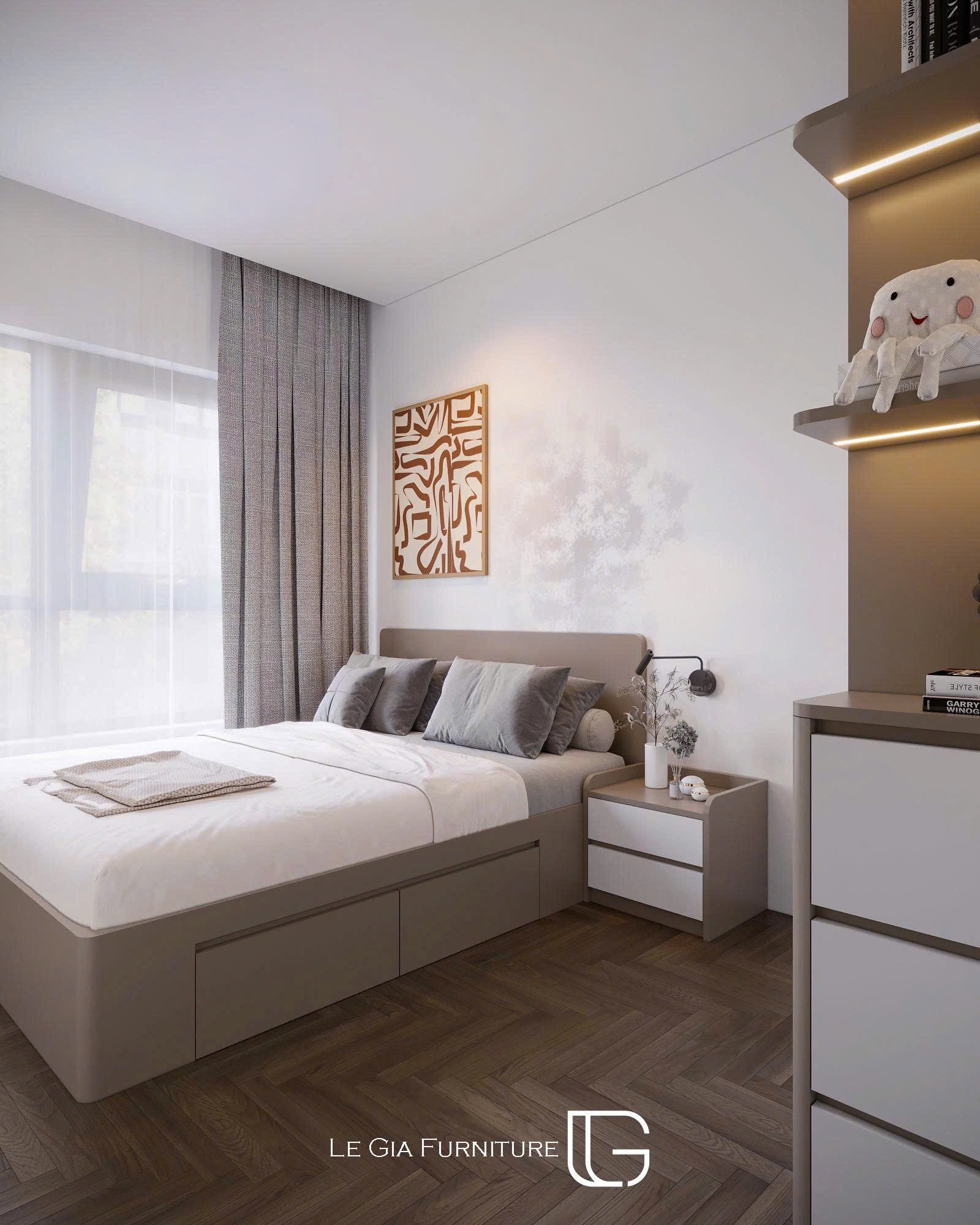 16 triệu/tháng – Cho thuê căn hộ 3PN tòa BE4 Vinhomes Ocean Park 83m² – đầy đủ nội thất - Ảnh 5