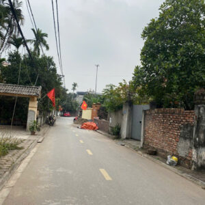 BÁN ĐẤT 148M² TRỤC CHÍNH VIÊN NGOẠI ĐẶNG XÁ GIA LÂM – Ô TÔ TRÁNH – GIÁ 105 TRIỆU/M²